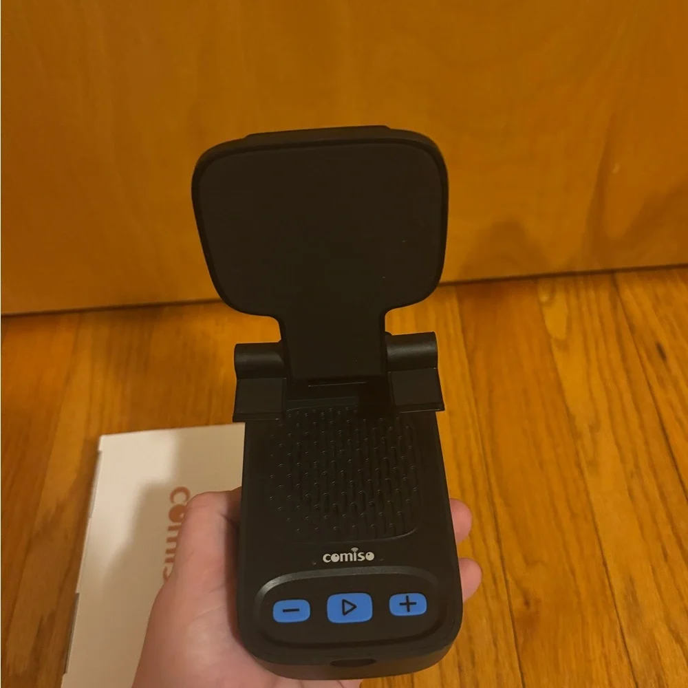 Black 2-in-1 Speaker with Stand